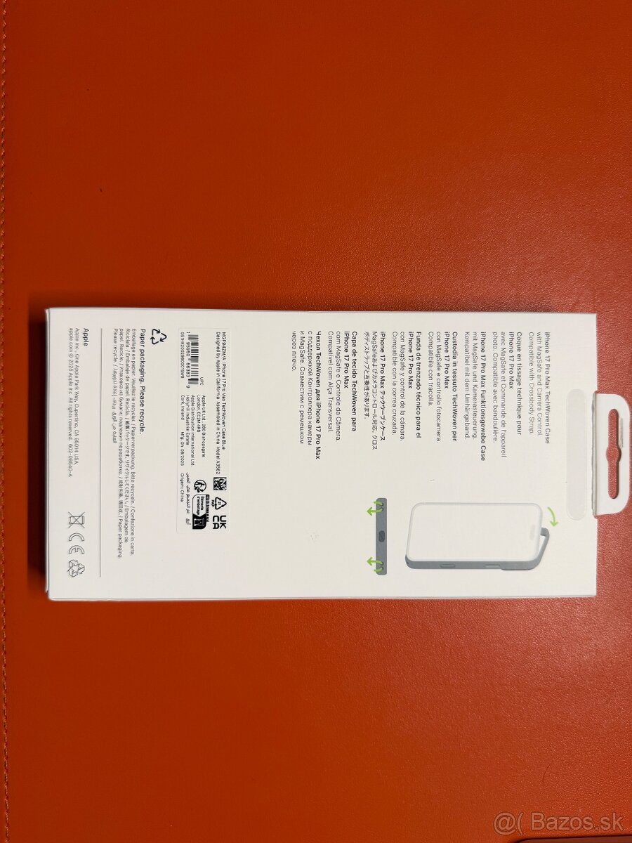 iPhone 17 Pro Max TechWoven Case with MagSafe - Modrá - 3