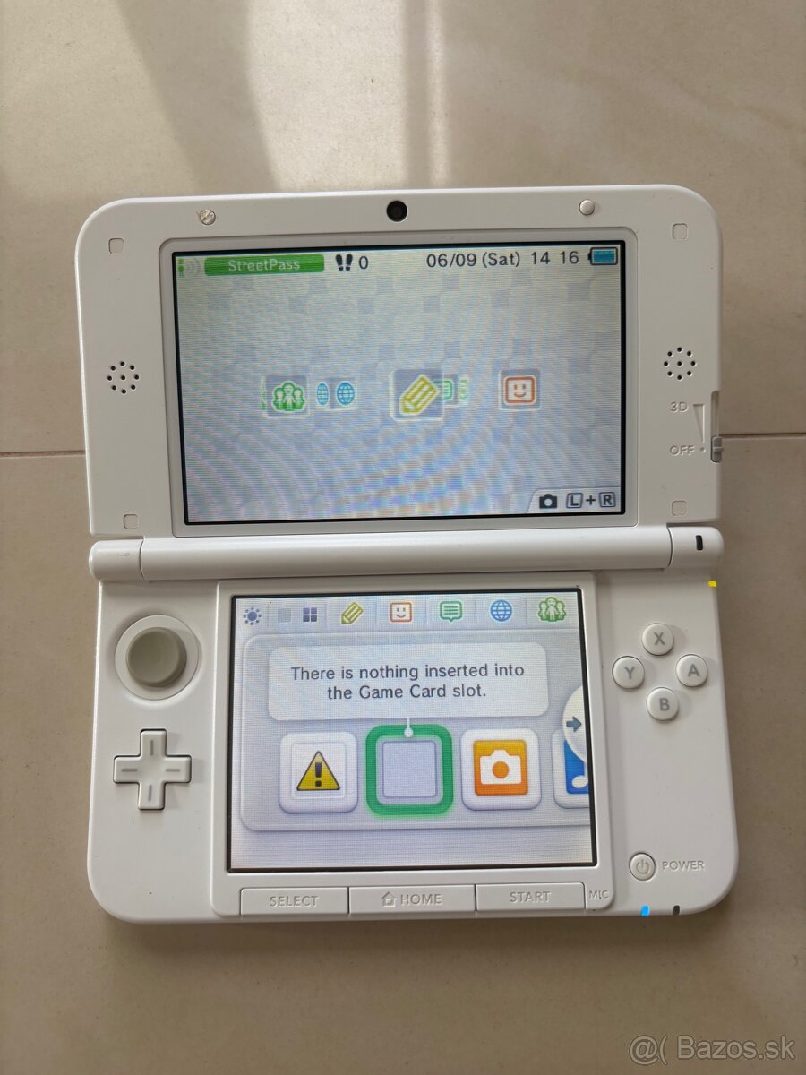 Nintendo 3DS XL White + 5 Hier Zadarmo - 3
