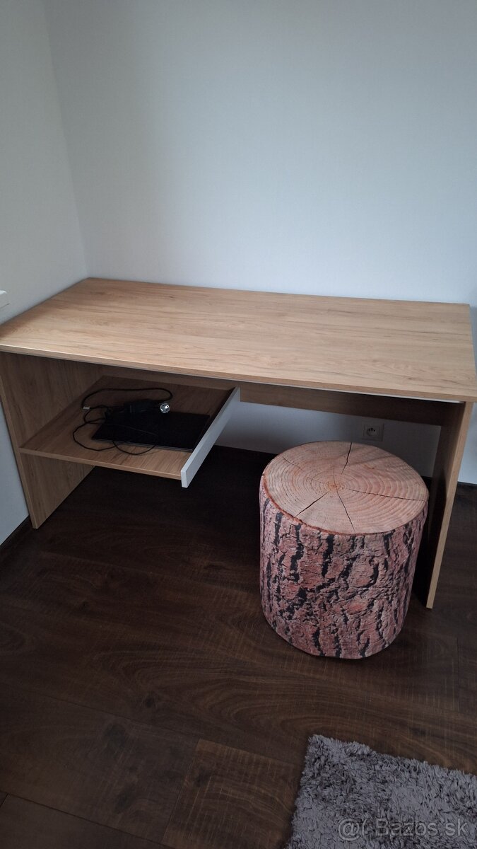 Písací stôl robený stolarom - 3