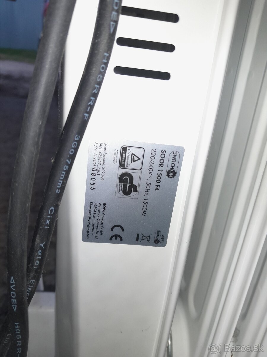 Olejový radiátor elektrický - 3