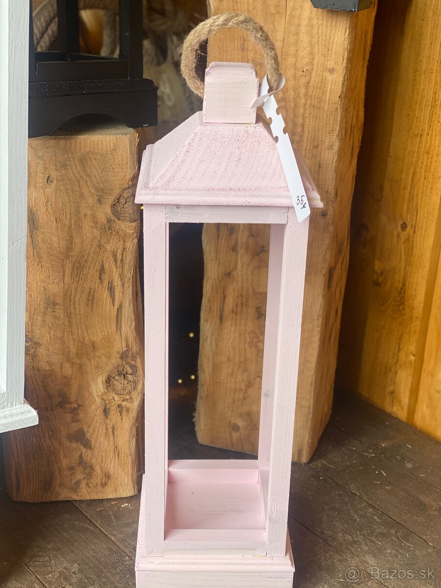 Zahradne lampáše z dreva - 3