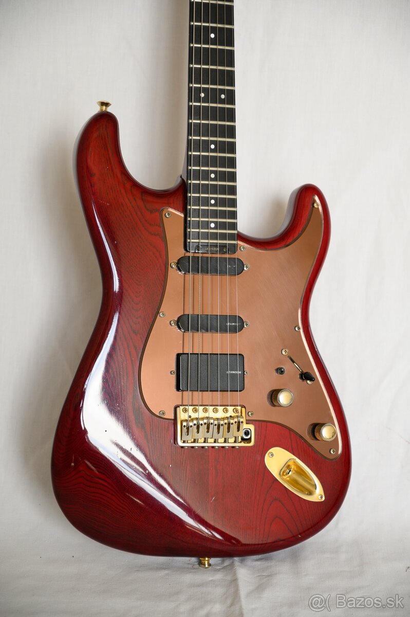 Elektrická gitara - Blade Levinson - See Thru Red - 19# - 3