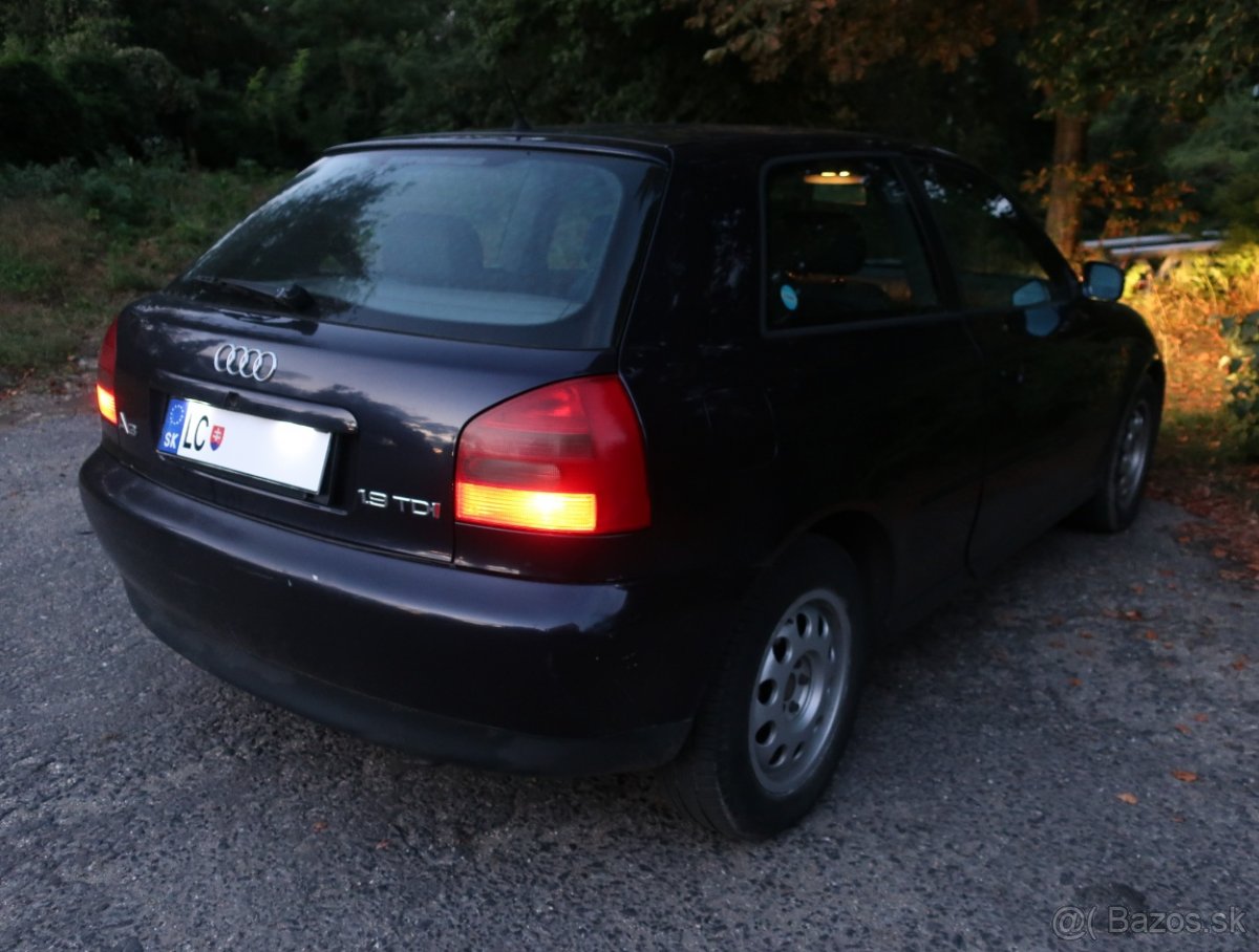 Predám peknú Audi A3 1,9TDI, 3-dverový hatchback -TOP PONUKA - 3