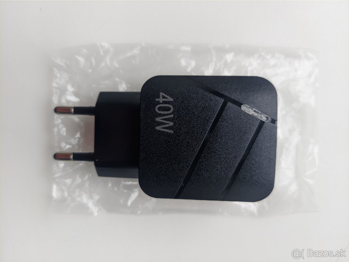 Rýchlo nabíjačka 40W USB-A a USB-C - 3