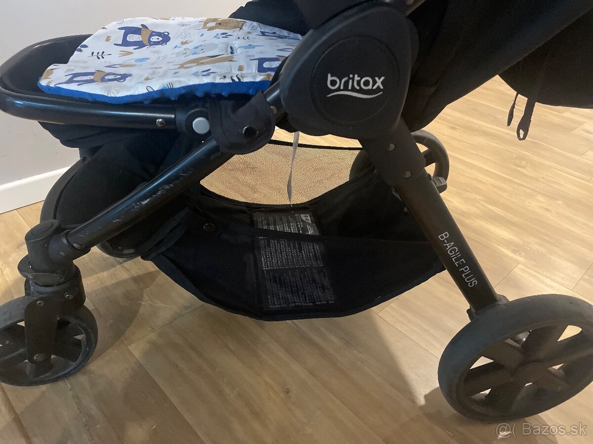 Britax b-agile plus čierny - 3