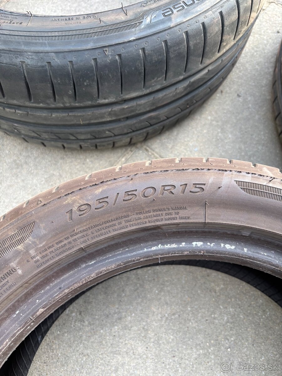 Dunlop SportBlueResponse 195/50R15 - 3