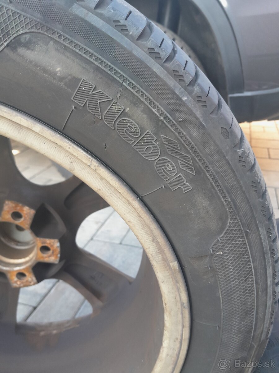 Predám ALU disky+pneu 205/55R16 - 3