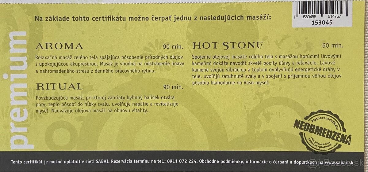 Sabai poukaz - 30% zľava - 3