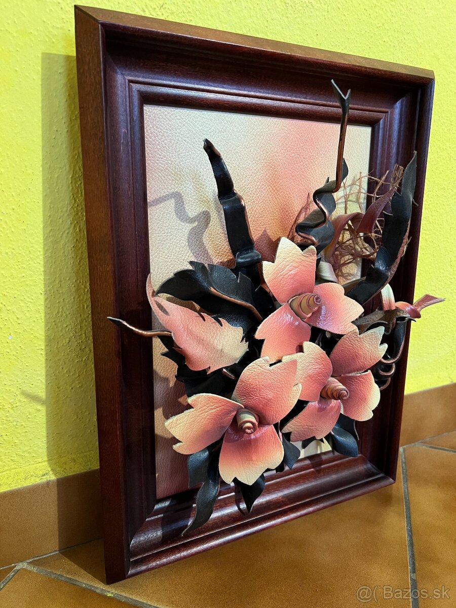 Nástenný obraz 3D kvety flowers - 3