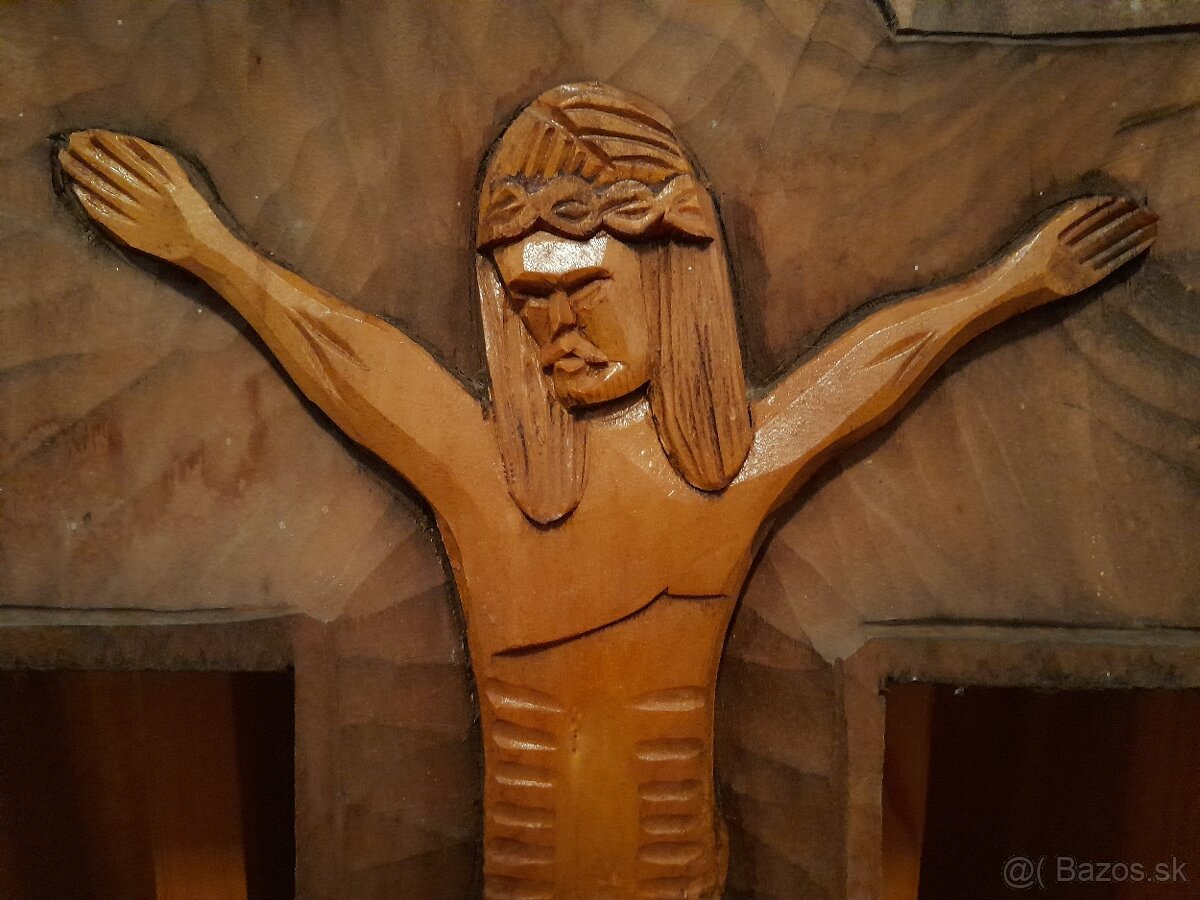 Soška Kristus Krucifix oltář Kalvárie (1025K) - 3
