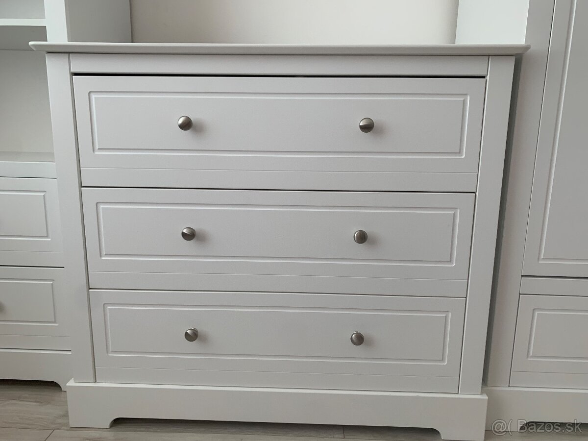 Biely nábytok do detskej izby - kolekcia Marylou od Bellamy - 3