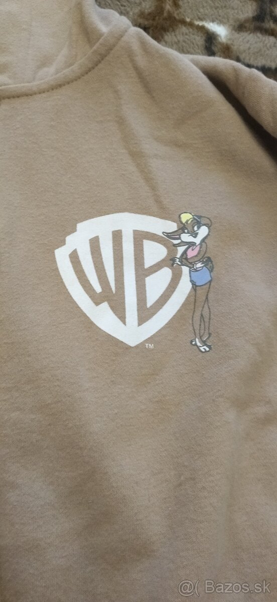 Hnedá dievčenska mikina - 3