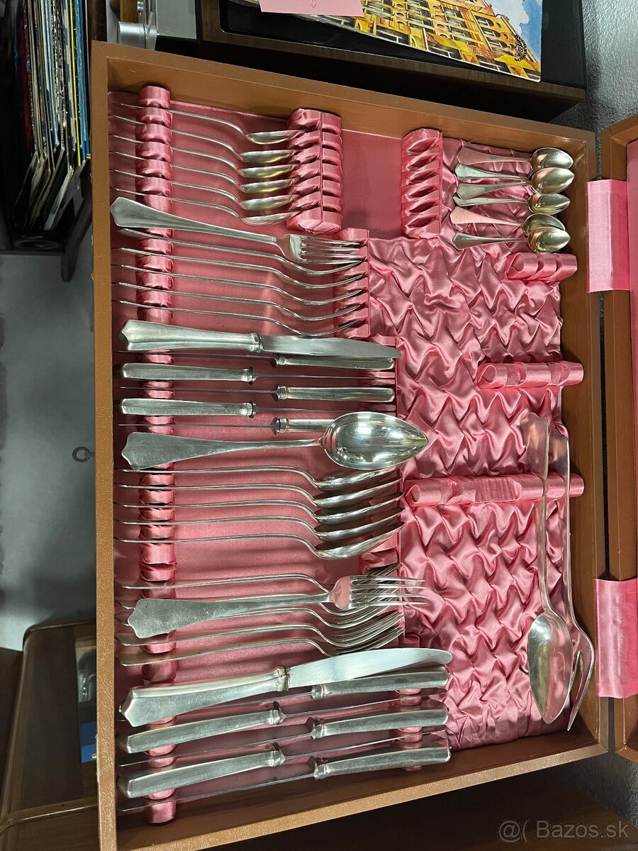 Strieborný príbor pre 6 osôb - 3