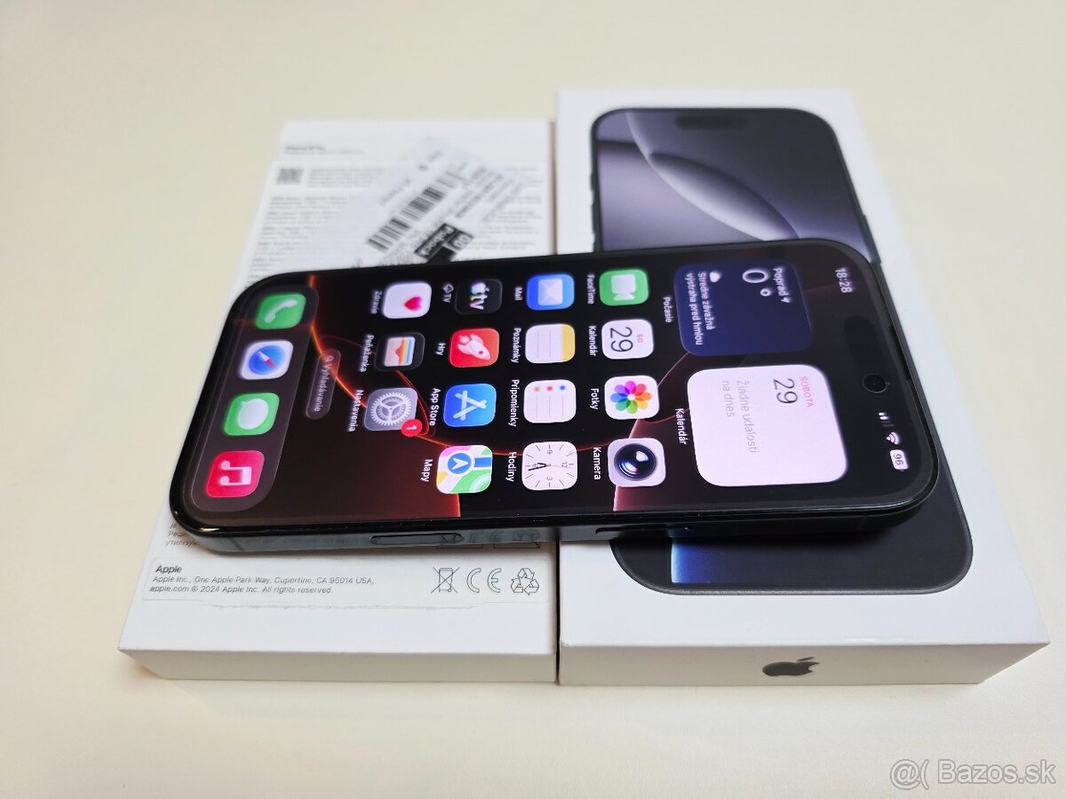 Apple iphone 16 PRO 128GB ,TOP STAV,ZÁRUKA,BATERKA 100% - 3