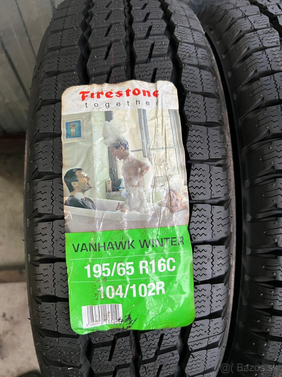 Zimne pneumatiky firestone 195/65R16C - 3
