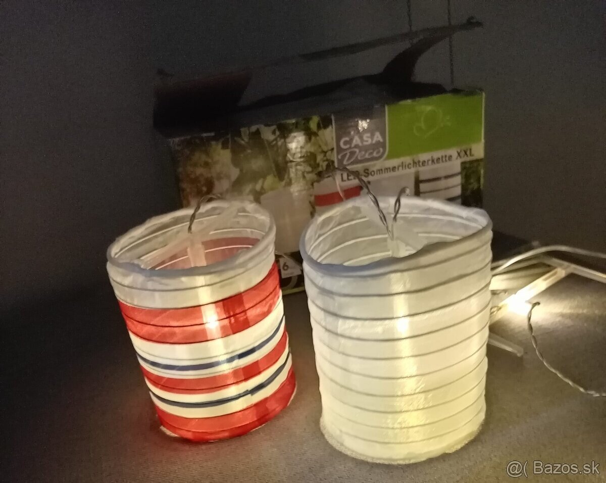 Nové Led lampiony , 15kusovy set - 3