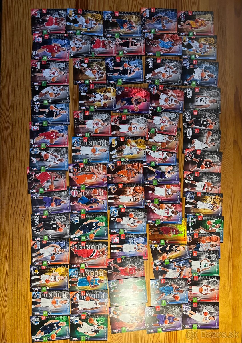 basketbalové kartičky NBA (Topps + Panini) - 3