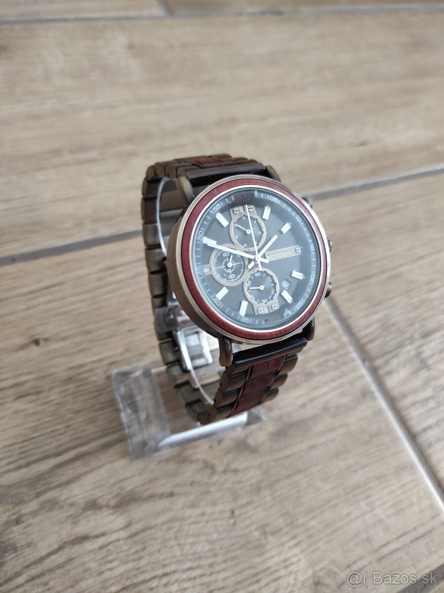 Pánske drevené hodinky - 3