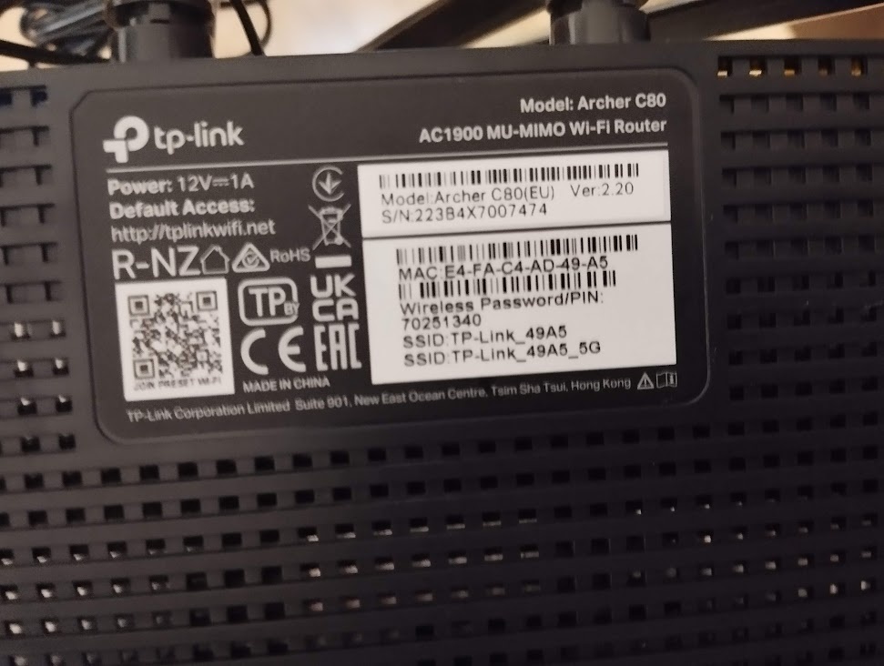 TP link AC1900 Wifi Router Archer c80 - 3