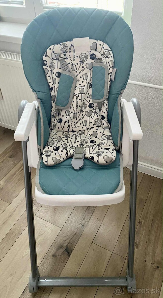 Jedálenská stolička Lorelli PARTY LEATHER COOL BLUE - 3