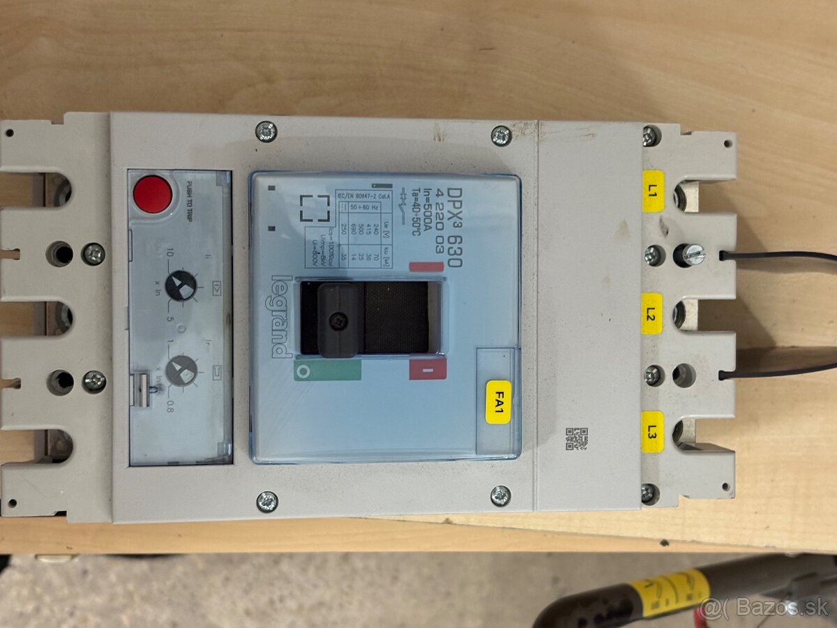 DEON Legrand DPX3 630 500A - 3