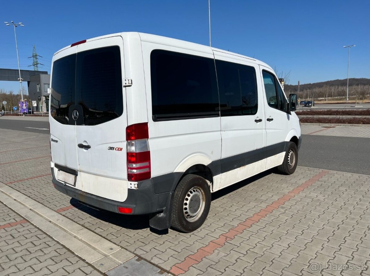 Mercedes Benz Sprinter 311 2,2 CDi 9 míst klima ČR - 3