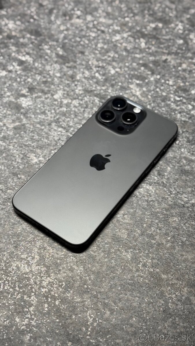 iphone 15 pro max 256gb black titanium - 3