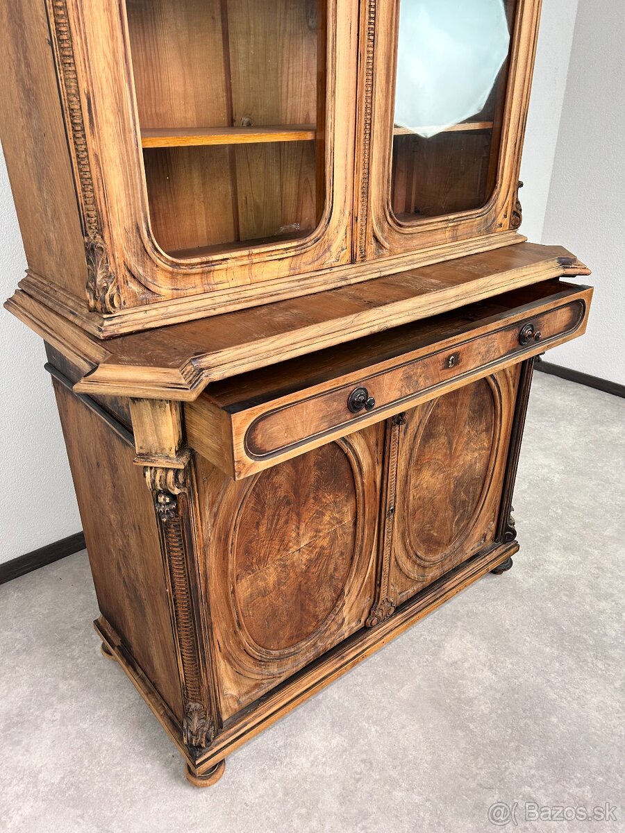 Starožitná vitrína/knižnica - 3