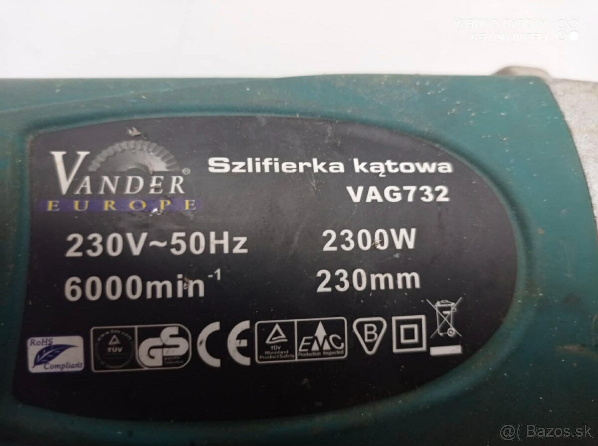 Predám veľkú uhlovú brúsku - 3