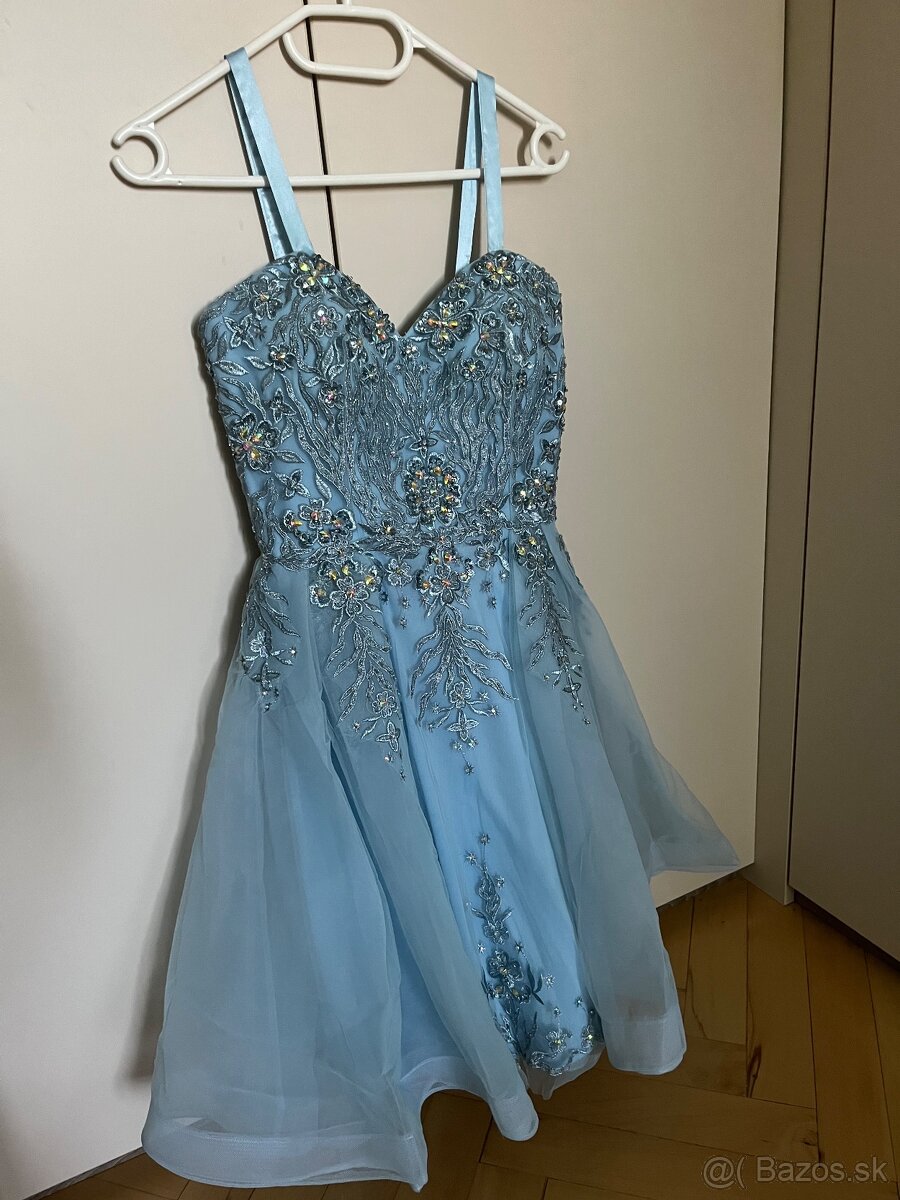 Popolnočné spoločenské šaty - 3