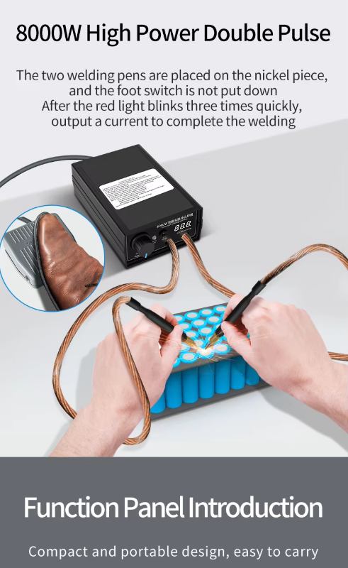 Bodová zváračka litiových batérií - 3