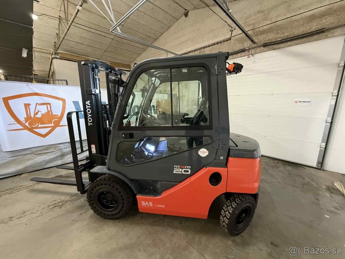 Vysokozdvižný vozík Toyota52-8FD jen 608mth Stav nového - 3