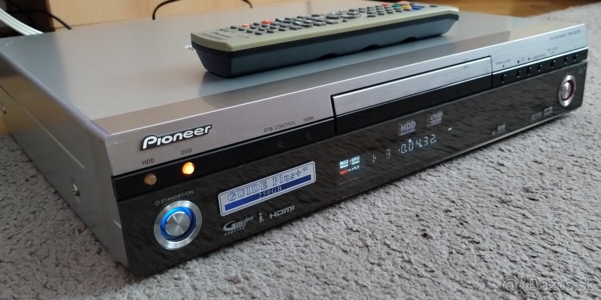 Predám DVD HDD rekordér Pioneer DVR-920H - 3