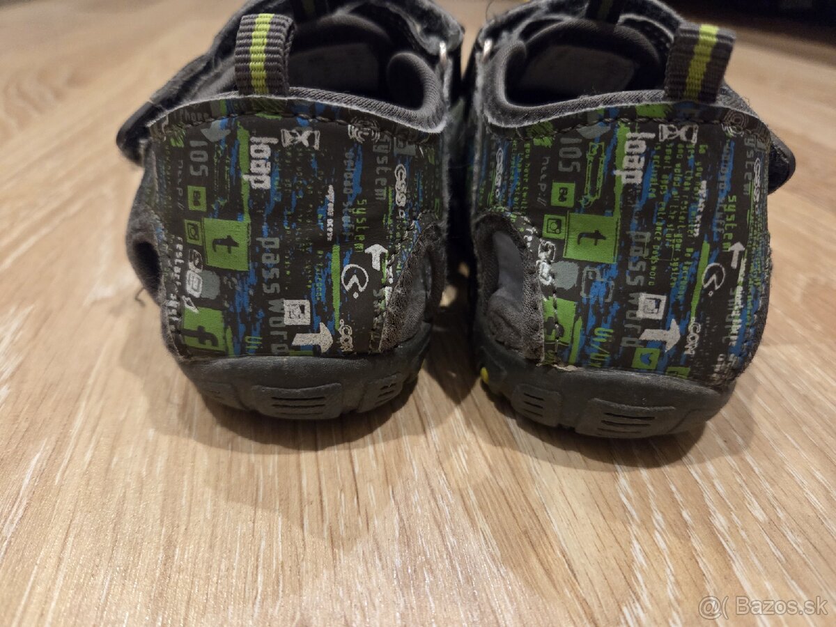 Farebné detské sandále Loap BAM, vel 29 - 3