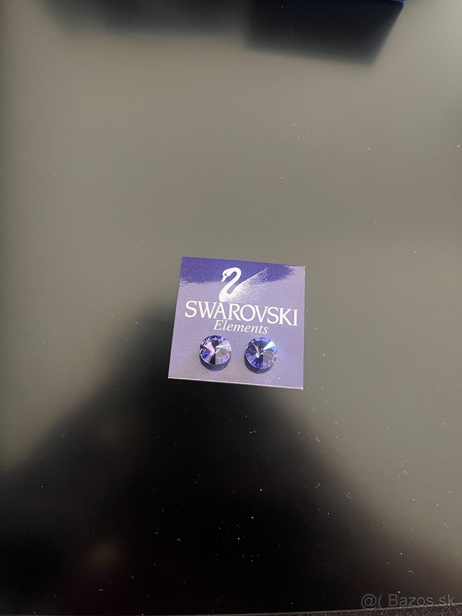 Krištálové náušnice Swarovski - 3