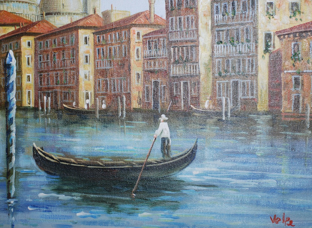 OBRAZ - Olejomaľba - Benátky - 3