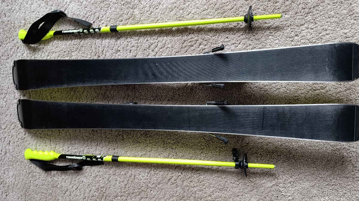 Detské lyže 100cm+paličky - 3