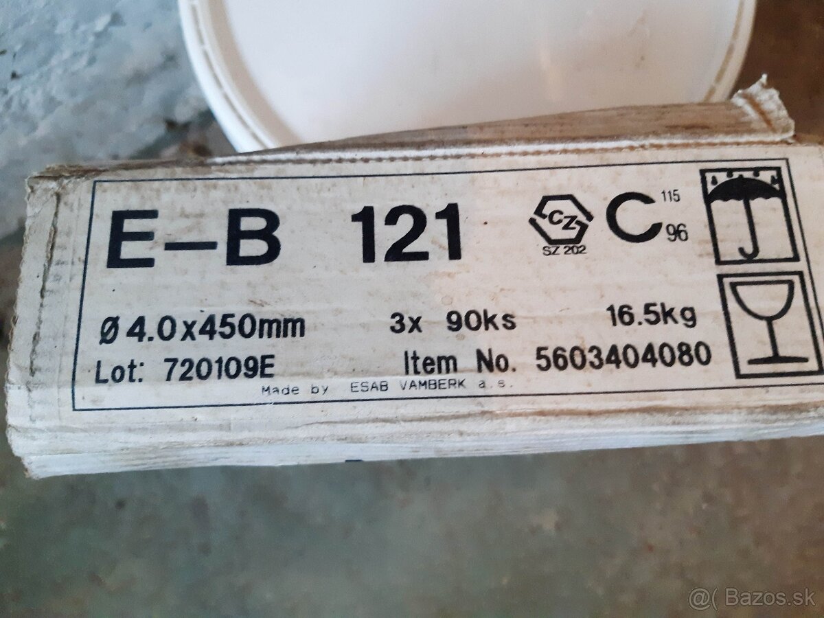 Bázické elektródy ¢ 4 x 450mm - 3