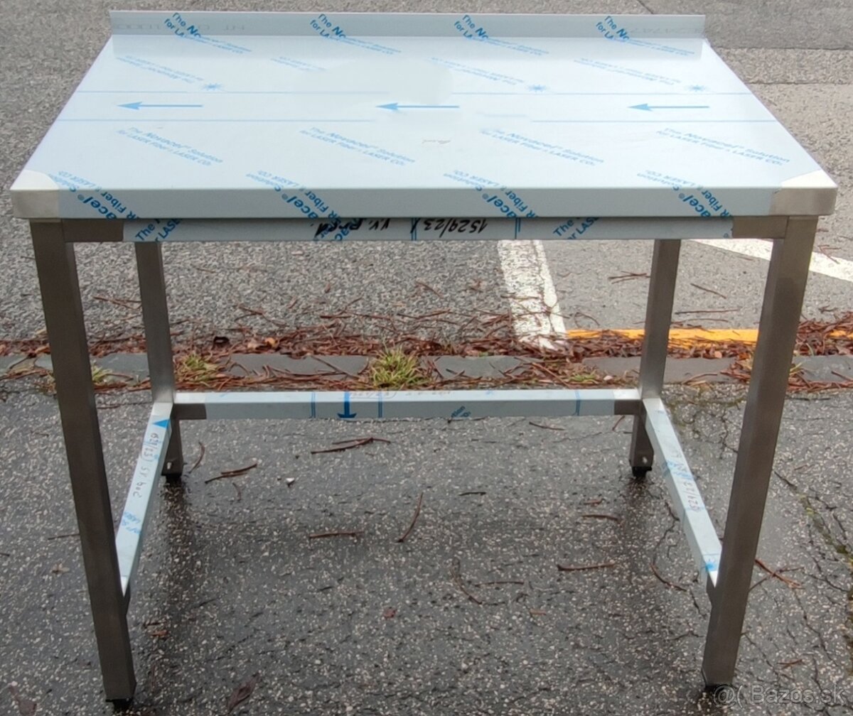 Potravinárske pracovné gastro stoly, nerezový nábytok - 3