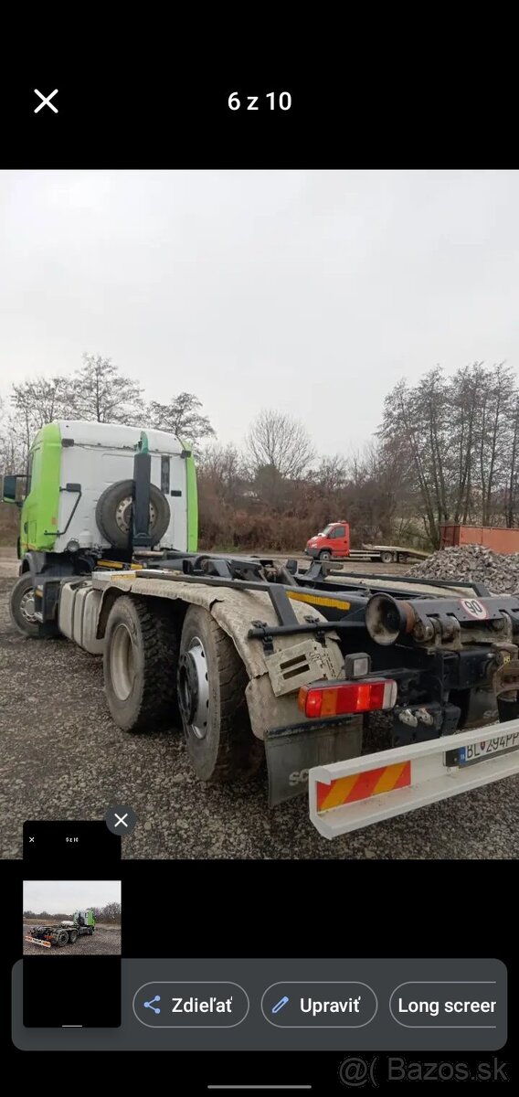 Scania V8 hakový nosič kontajnerov - 3