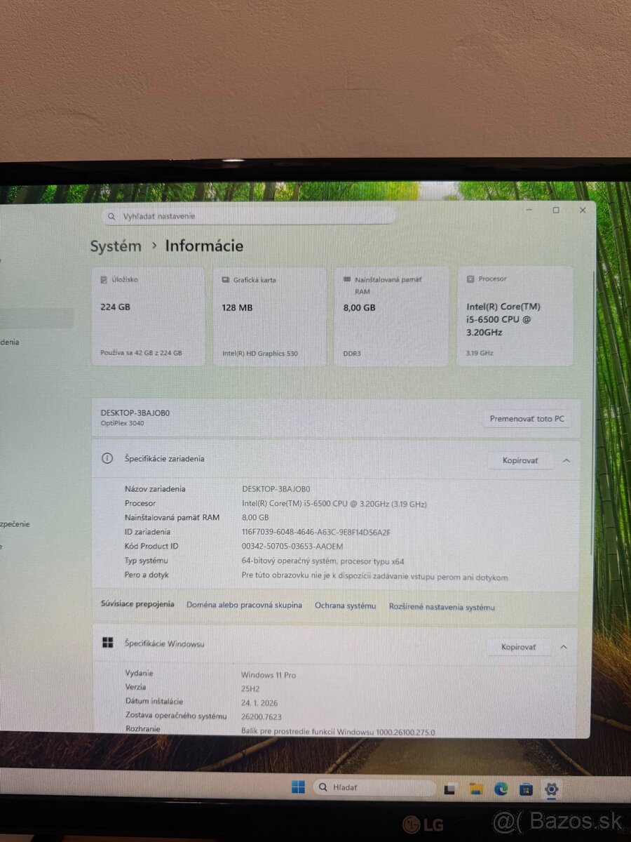 Pc optiplex 3040, i5, ssd, Win 11 - 3