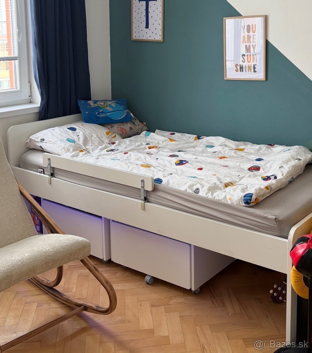 Postel IKEA SLAKT 90x200cm - 3