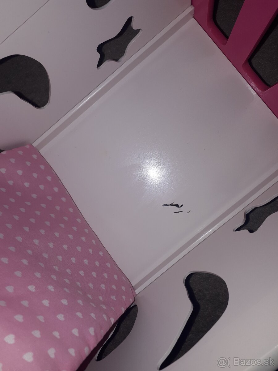 Drevená kolíska pre bábiku - 3