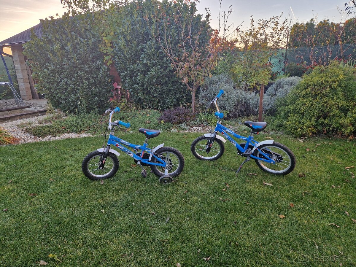 Bicykel DHS 16" modry - 3