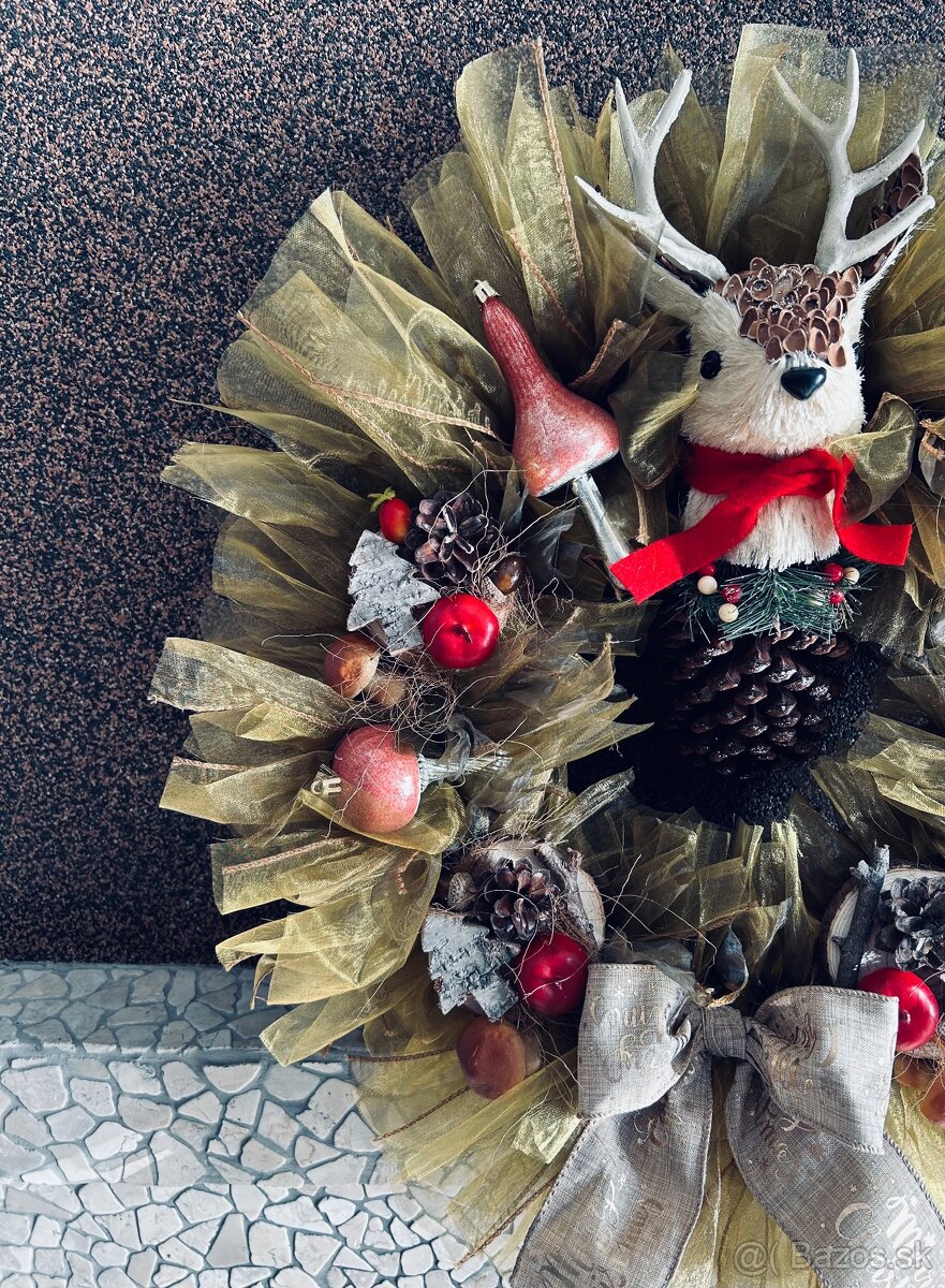 Vianočný veniec na zavesenie 4. - 3
