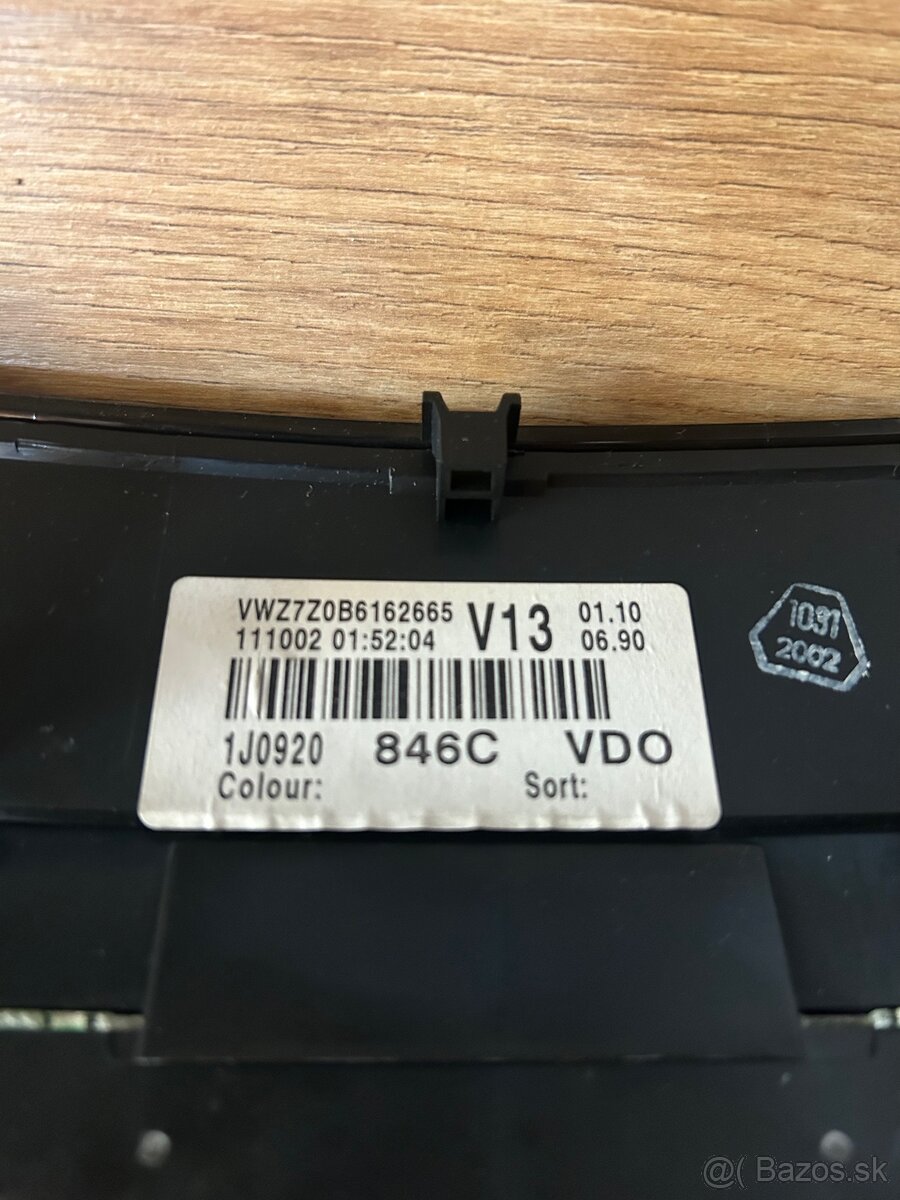 VW Golf 4 maxidot budíky - 3