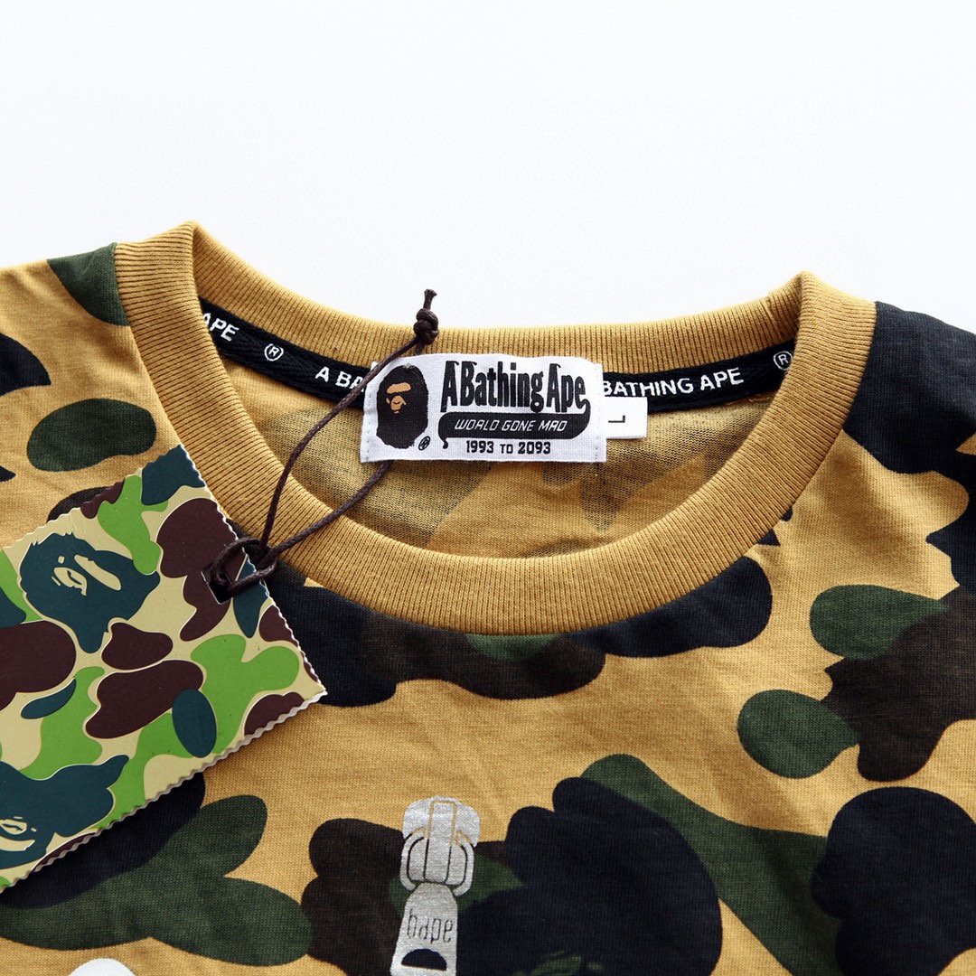 Bape Tee Žlté - 3