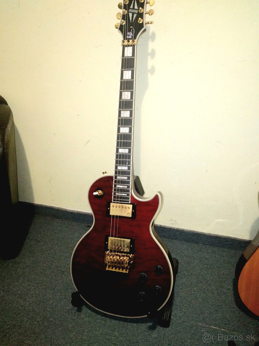 Na predaj Epiphone Alex Lifeson Les Paul Custom Axcess Ruby - 3