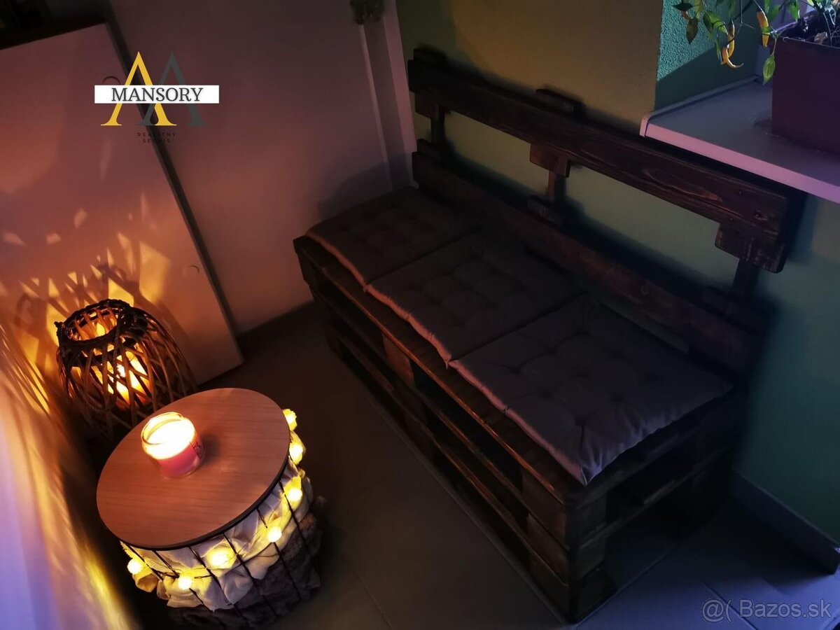 Na predaj 2-izbový byt, plus šatník a loggia, so zariadením - 3