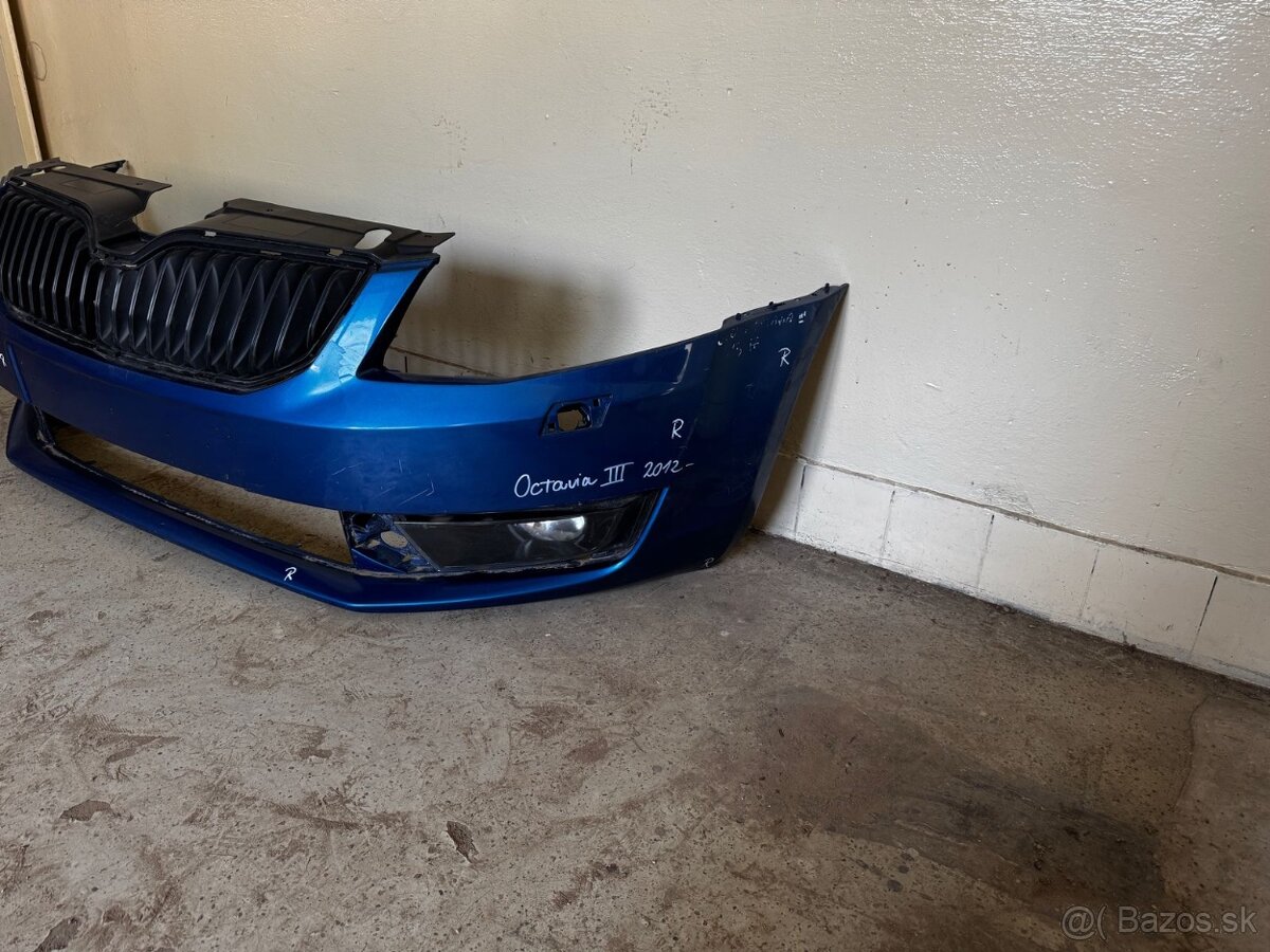 Škoda octavia III 3 2012- predný nárazník - 3